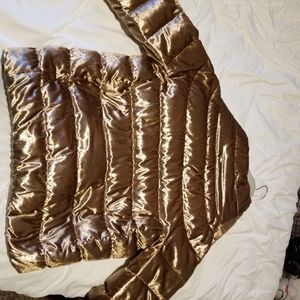 Herno Sparkle Velvet Quilted Down Coat